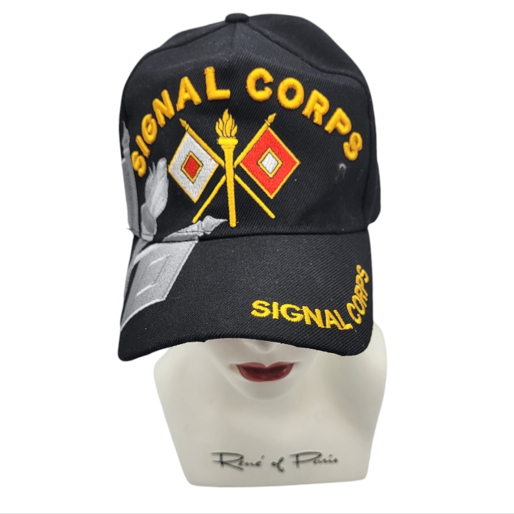 EUC August Sportswear US Army SIGNAL CORPS Ball Cap Hat